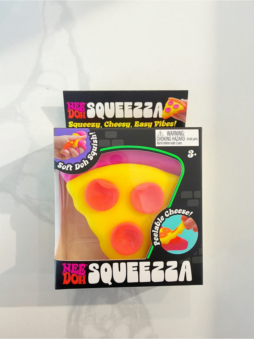 RARE NeeDoh Squeezza Pizza Squishy 🍕 Viral Collectible NEW in Box